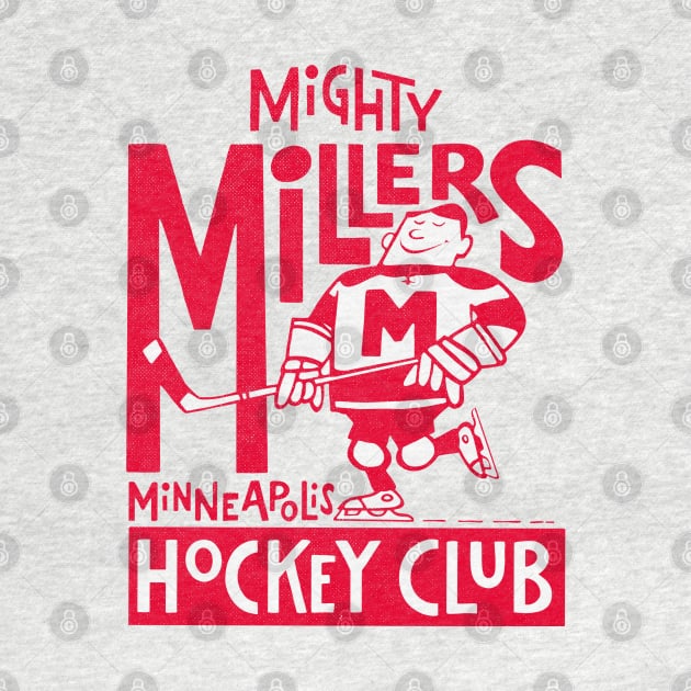 Defunct Minneapolis Mighty Millers Hockey Club 1960 by LocalZonly